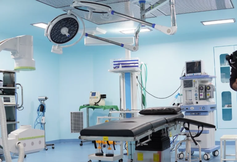 Interior of RKDF Medical College teaching hospital, Bhopal